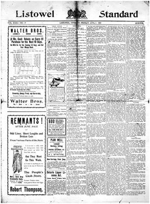 Listowel Standard, 7 Aug 1908