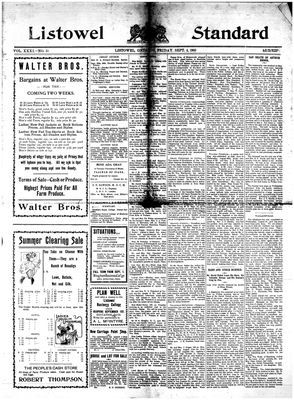 Listowel Standard, 4 Sep 1908