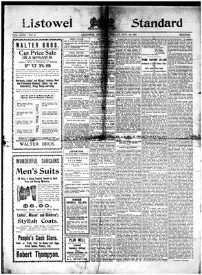 Listowel Standard, 20 Nov 1908