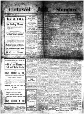 Listowel Standard, 7 Oct 1910