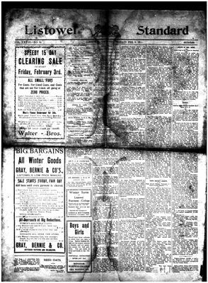 Listowel Standard, 3 Feb 1911