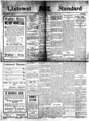 Listowel Standard, 16 Jun 1911