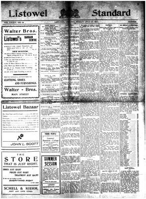 Listowel Standard, 28 Jul 1911