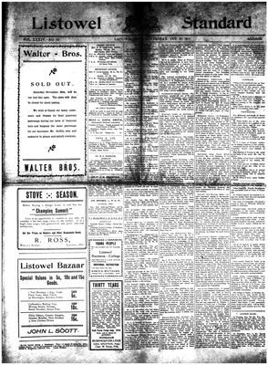 Listowel Standard, 27 Oct 1911