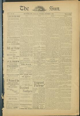 Milverton Sun, 1 Dec 1892