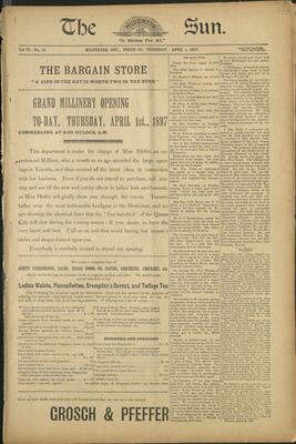 Milverton Sun, 1 Apr 1897