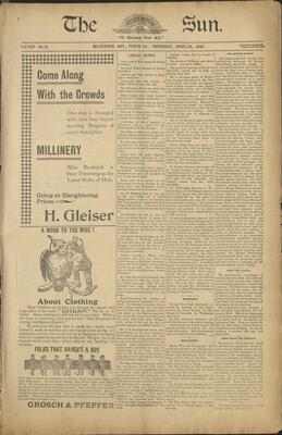 Milverton Sun, 20 Apr 1899