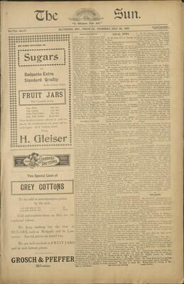 Milverton Sun, 20 Jul 1899