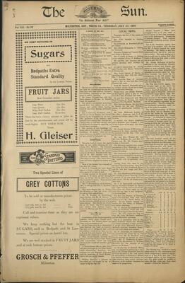 Milverton Sun, 27 Jul 1899