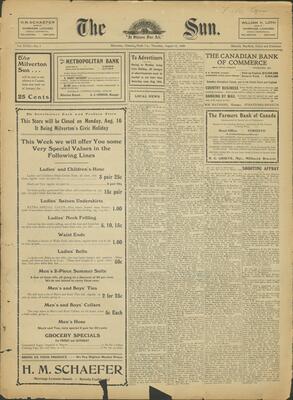 Milverton Sun, 12 Aug 1909