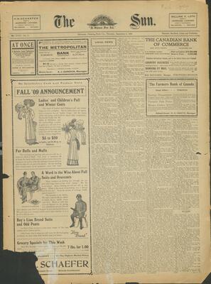 Milverton Sun, 9 Sep 1909