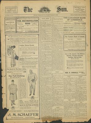 Milverton Sun, 23 Sep 1909