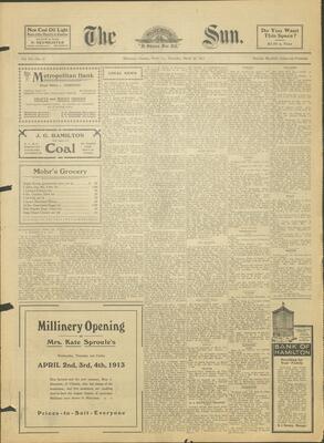 Milverton Sun, 20 Mar 1913