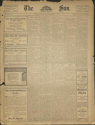 Milverton Sun, 13 Oct 1910