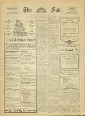 Milverton Sun, 12 Dec 1918