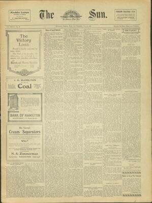 Milverton Sun, 6 Nov 1919