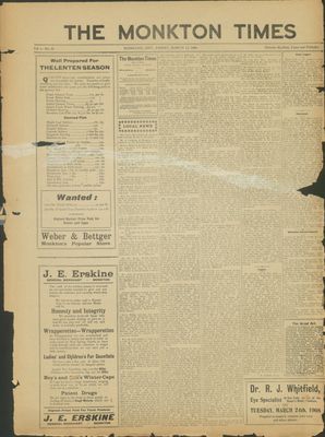 Monkton Times, 13 Mar 1908