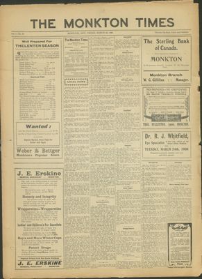 Monkton Times, 20 Mar 1908