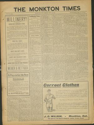 Monkton Times, 28 Oct 1910