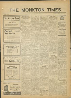 Monkton Times, 15 Apr 1915