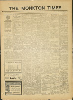 Monkton Times, 10 Feb 1916