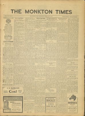 Monkton Times, 8 Feb 1917