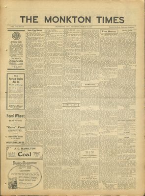 Monkton Times, 15 Mar 1917