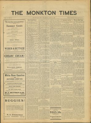 Monkton Times, 10 Jun 1920