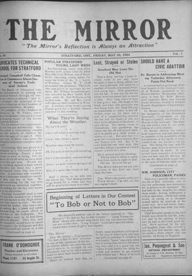 Stratford Mirror, 30 May 1924