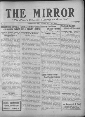 Stratford Mirror, 11 Jul 1924