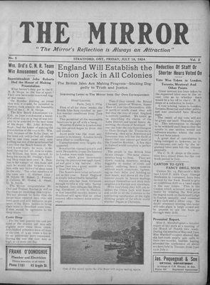 Stratford Mirror, 18 Jul 1924