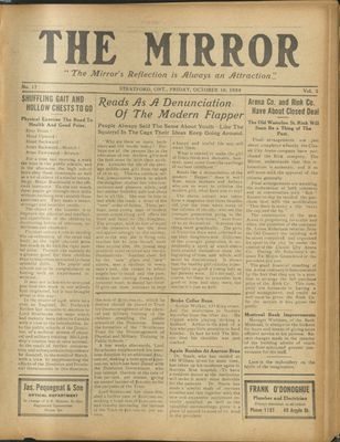 Stratford Mirror, 10 Oct 1924