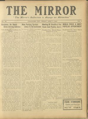 Stratford Mirror, 3 Apr 1925