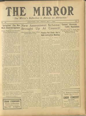 Stratford Mirror, 1 May 1925