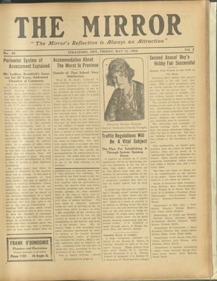 Stratford Mirror, 15 May 1925