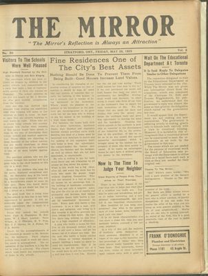 Stratford Mirror, 29 May 1925