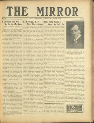 Stratford Mirror, 5 Mar 1926