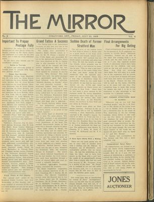 Stratford Mirror, 23 Jul 1926