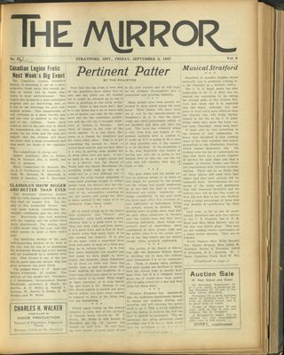 Stratford Mirror, 2 Sep 1927