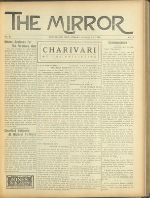 Stratford Mirror, 23 Mar 1928