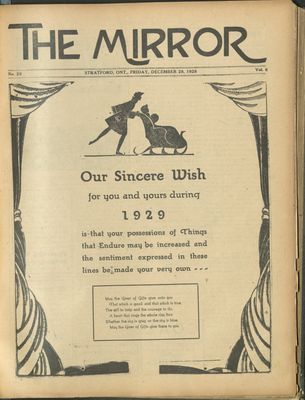 Stratford Mirror, 28 Dec 1928