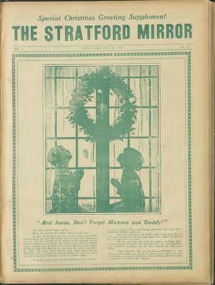 Stratford Mirror, 24 Dec 1929