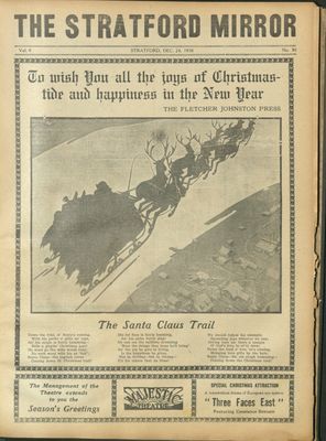 Stratford Mirror, 24 Dec 1930