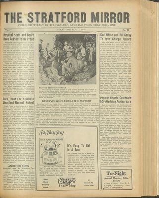 Stratford Mirror, 7 Nov 1941