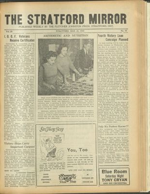 Stratford Mirror, 26 Mar 1943