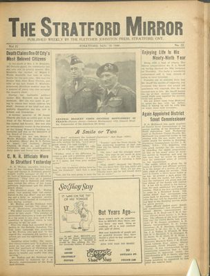 Stratford Mirror, 10 Nov 1944