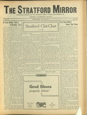 Stratford Mirror, 26 Oct 1945