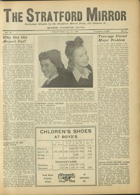 Stratford Mirror, 25 Jan 1946