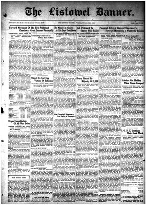 Listowel Banner, 19 Feb 1920