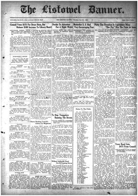 Listowel Banner, 6 May 1920